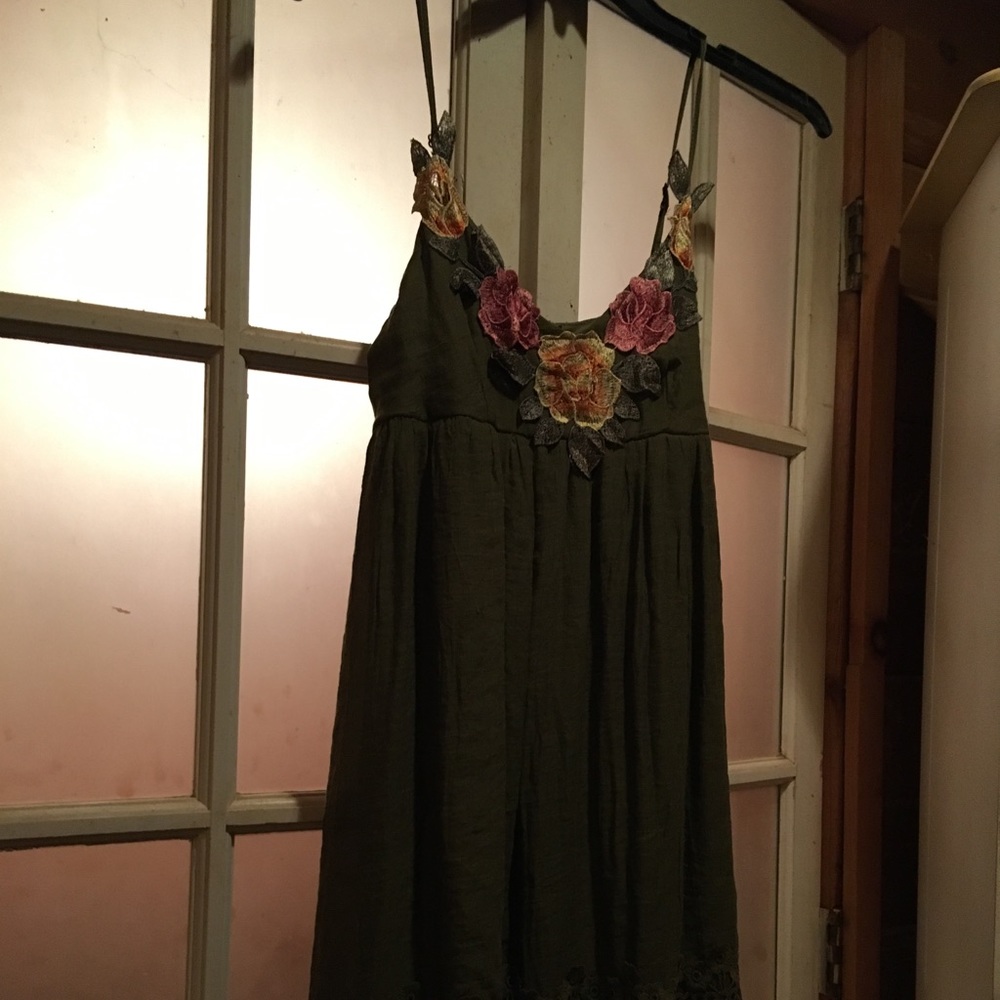 Green dress